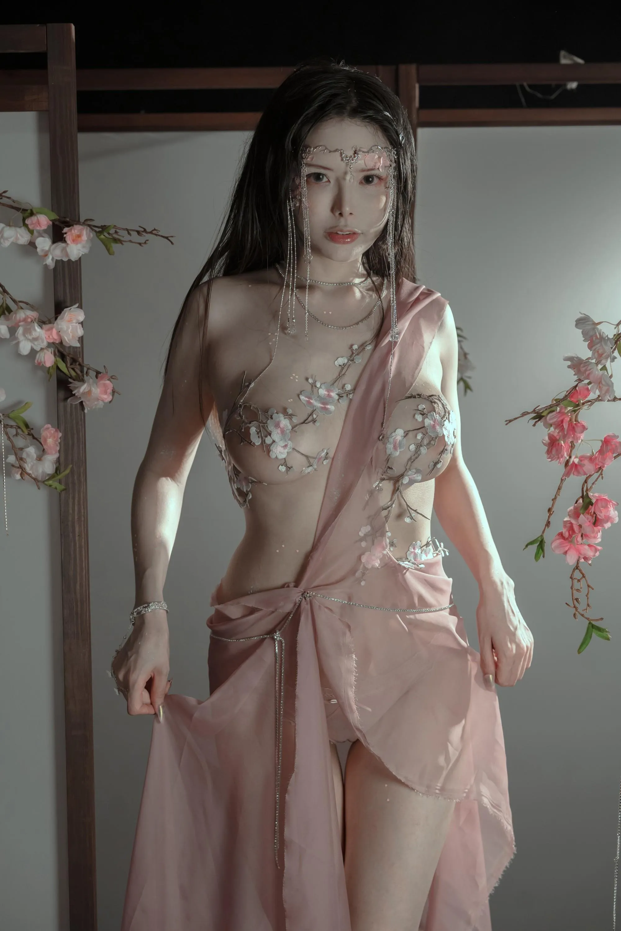 秋和柯基 – NO.061 粉 桃花神 [34P]插图2